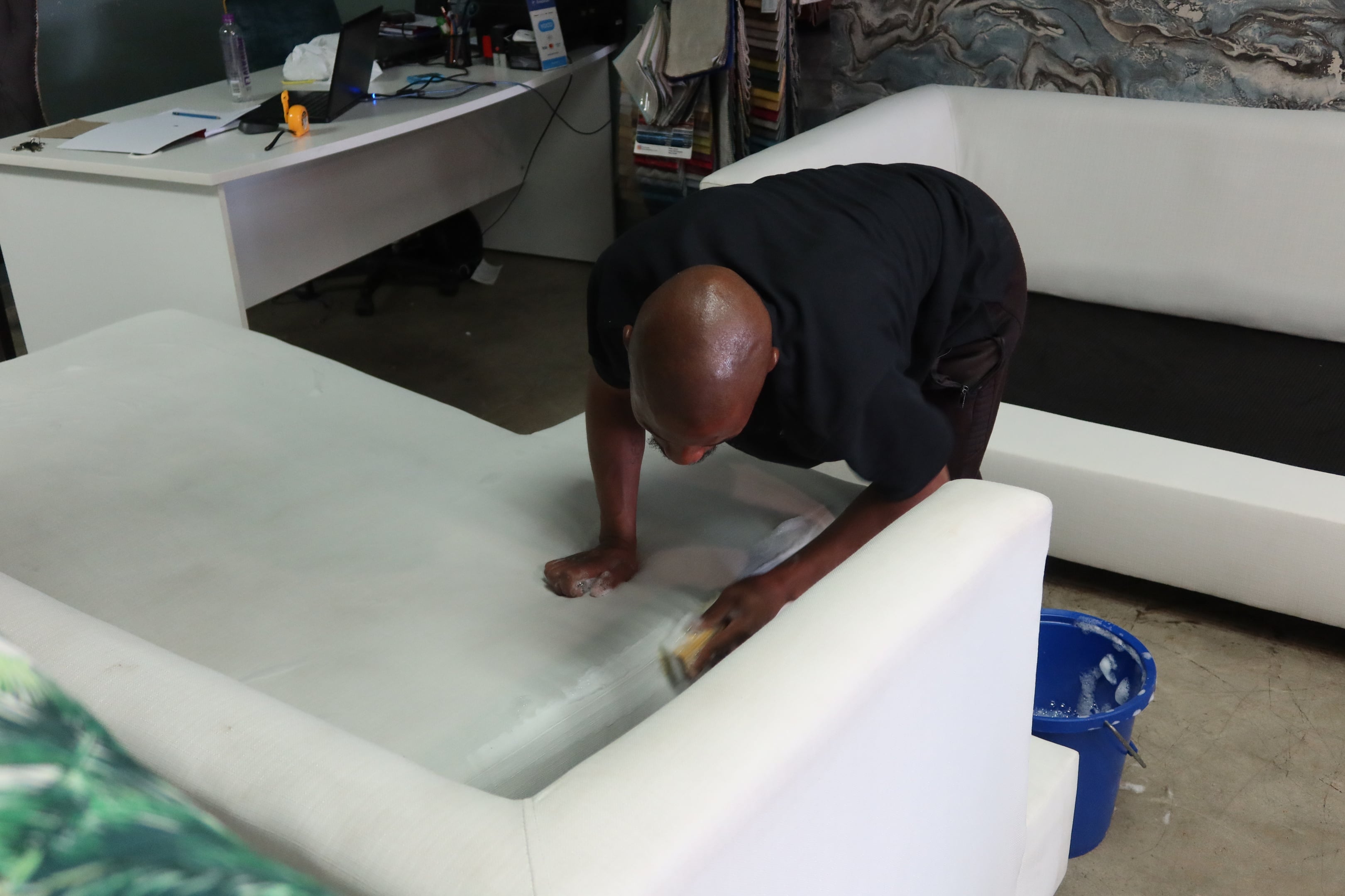 Deep cleaning, Upholstery cleaning